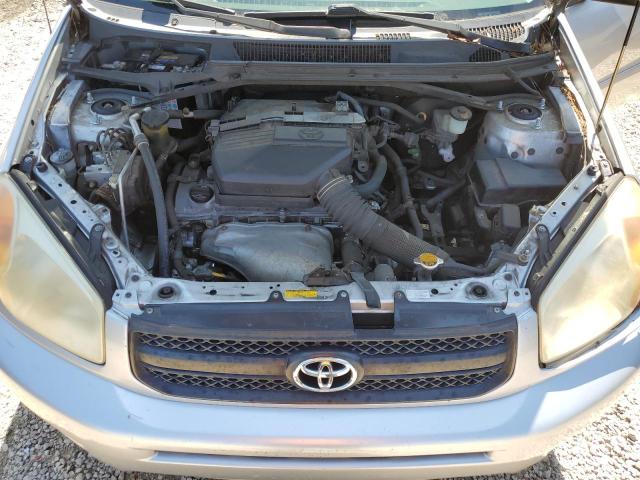 JTEGD20V140042396 - 2004 TOYOTA RAV4 SILVER photo 12