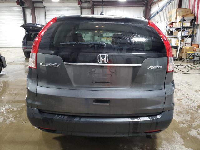 5J6RM4H79DL017060 - 2013 HONDA CR-V EXL GRAY photo 6