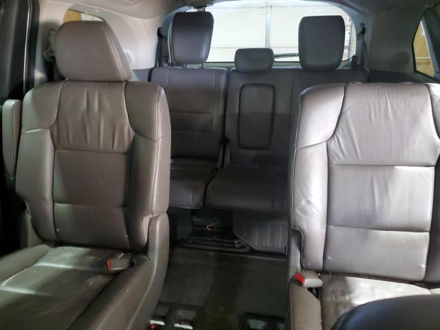 5FNRL5H90BB073050 - 2011 HONDA ODYSSEY TOURING WHITE photo 10