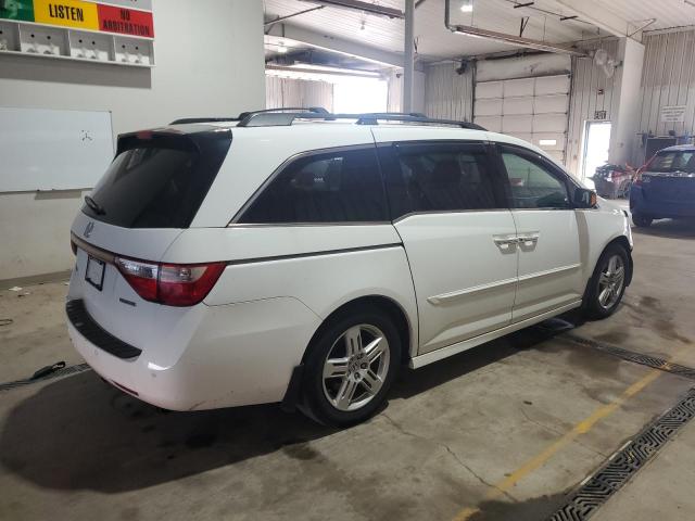 5FNRL5H90BB073050 - 2011 HONDA ODYSSEY TOURING WHITE photo 3