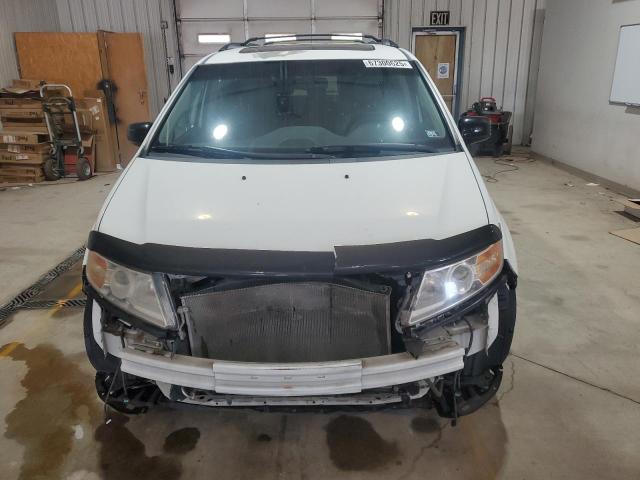 5FNRL5H90BB073050 - 2011 HONDA ODYSSEY TOURING WHITE photo 5