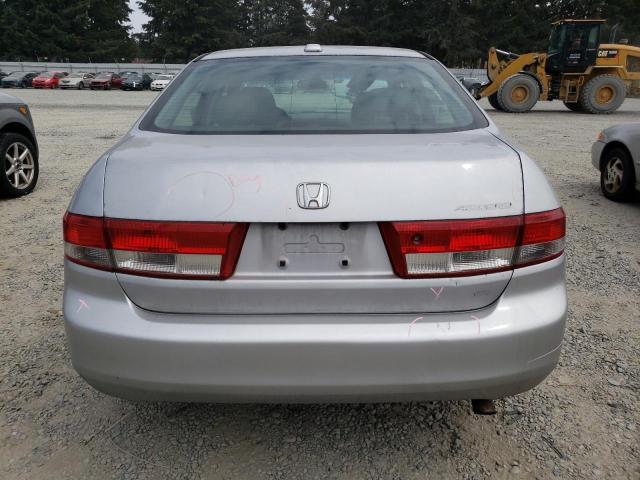 1HGCM56804A035814 - 2004 HONDA ACCORD EX SILVER photo 6