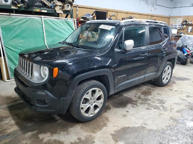 ZACCJBDT6GPD39683 - 2016 JEEP RENEGADE LIMITED BLACK photo 1