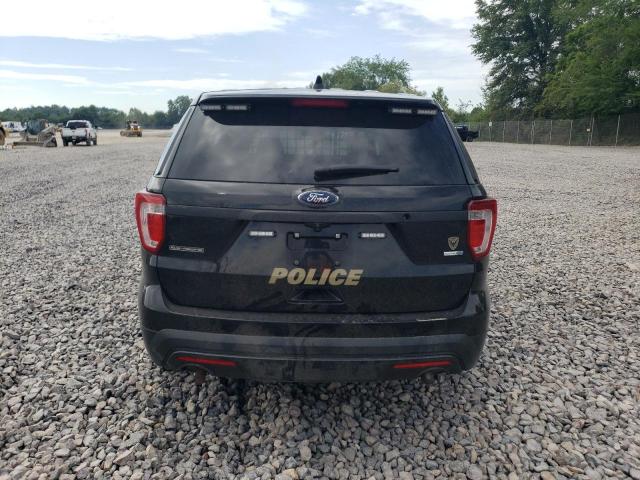 1FM5K8AR9GGB65618 - 2016 FORD EXPLORER POLICE INTERCEPTOR Чорний фото 6
