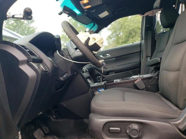 1FM5K8AR9GGB65618 - 2016 FORD EXPLORER POLICE INTERCEPTOR Чорний фото 7