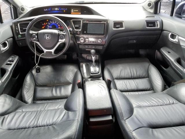 19XFB2F97FE202596 - 2015 HONDA CIVIC EXL თეთრი ფოტო 8