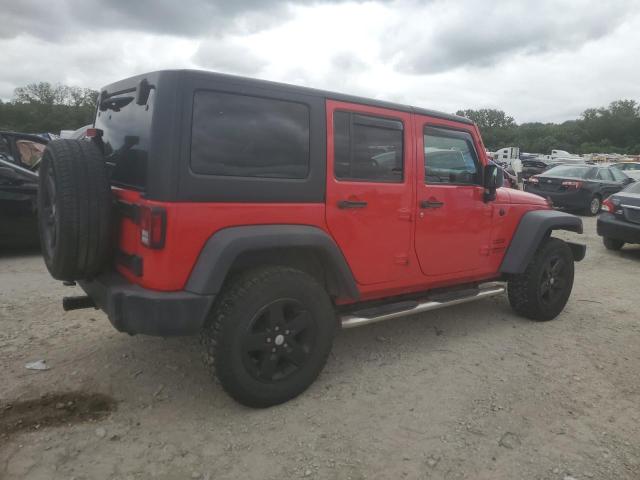 1C4BJWDG5FL755300 - 2015 JEEP WRANGLER U SPORT RED photo 3