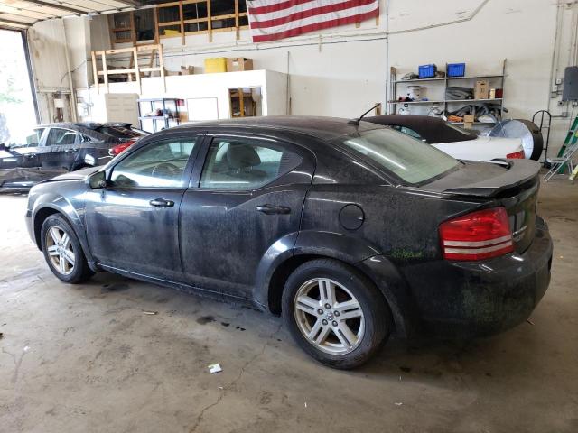 1B3LC56K68N217630 - 2008 DODGE AVENGER SXT BLACK photo 2