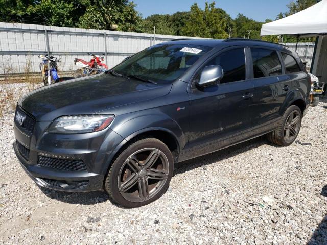 WA1DGAFE5DD014734 - 2013 AUDI Q7 PRESTIGE GRAY photo 1