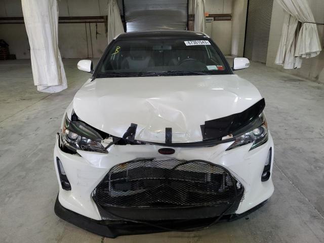 JTKJF5C76F3089338 - 2015 TOYOTA SCION TC WHITE photo 5