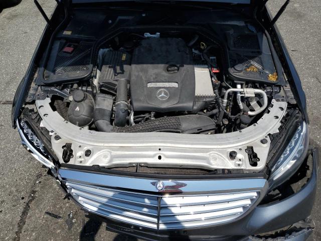 55SWF4KB2FU040362 - 2015 MERCEDES-BENZ C 300 4MATIC GRAY photo 11