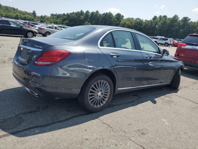55SWF4KB2FU040362 - 2015 MERCEDES-BENZ C 300 4MATIC GRAY photo 3