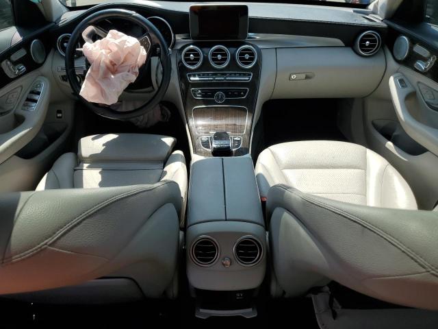 55SWF4KB2FU040362 - 2015 MERCEDES-BENZ C 300 4MATIC GRAY photo 8