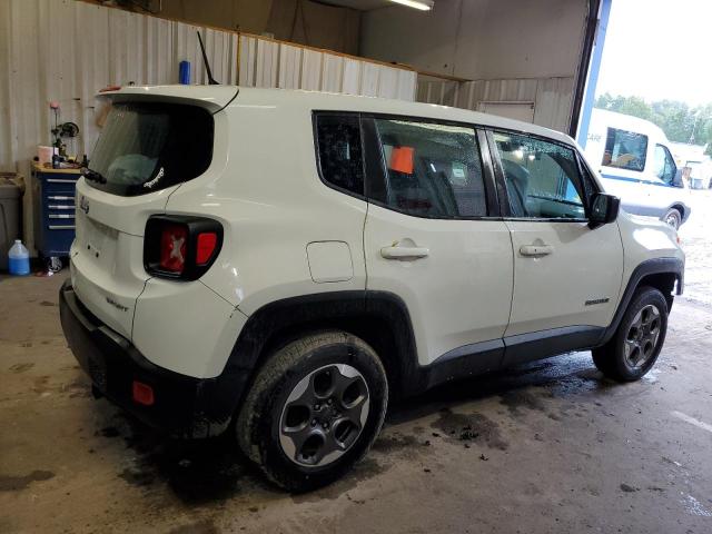 ZACCJBAT8GPD94592 - 2016 JEEP RENEGADE SPORT WHITE photo 3