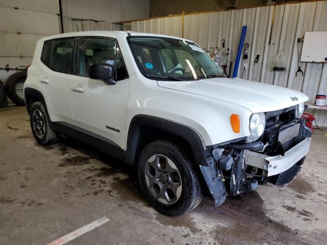 ZACCJBAT8GPD94592 - 2016 JEEP RENEGADE SPORT WHITE photo 4