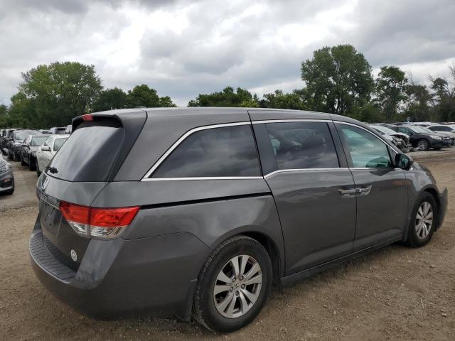 5FNRL5H68EB113501 - 2014 HONDA ODYSSEY EXL GRAY photo 3