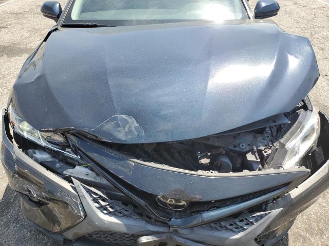 4T1B11HK9KU698648 - 2019 TOYOTA CAMRY L BLUE photo 11