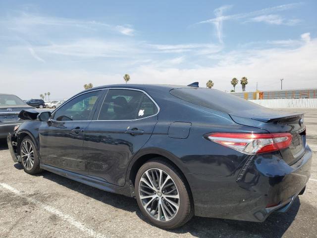 4T1B11HK9KU698648 - 2019 TOYOTA CAMRY L BLUE photo 2