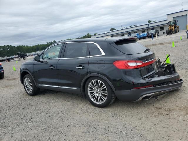 2LMPJ8LR9JBL37996 - 2018 LINCOLN MKX RESERVE Czarny zdjęcie 2