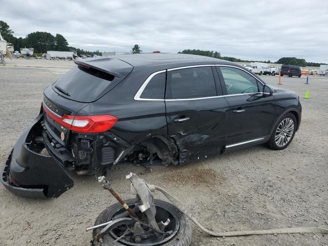 2LMPJ8LR9JBL37996 - 2018 LINCOLN MKX RESERVE Czarny zdjęcie 3