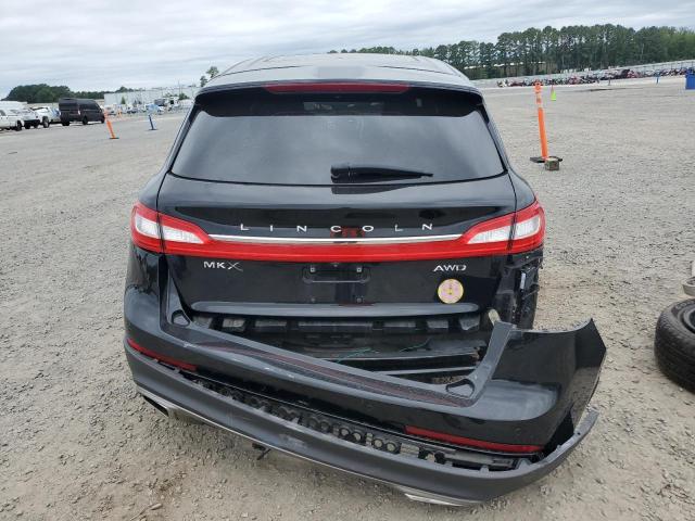 2LMPJ8LR9JBL37996 - 2018 LINCOLN MKX RESERVE Czarny zdjęcie 6