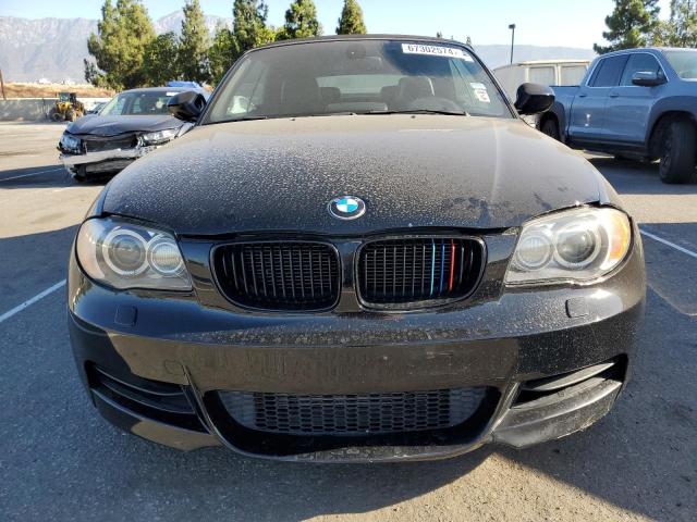 WBAUN7C52BVM24608 - 2011 BMW 135 I BLACK photo 5