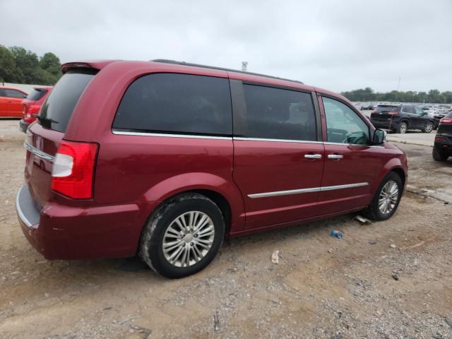2C4RC1CG0GR191335 - 2016 CHRYSLER TOWN & COU TOURING L RED photo 3