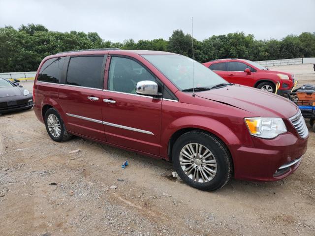 2C4RC1CG0GR191335 - 2016 CHRYSLER TOWN & COU TOURING L RED photo 4