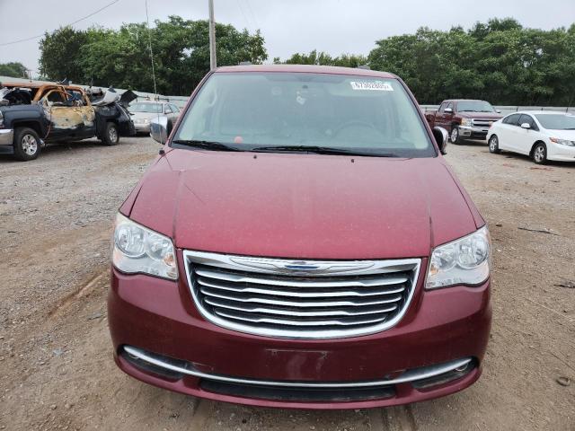 2C4RC1CG0GR191335 - 2016 CHRYSLER TOWN & COU TOURING L RED photo 5