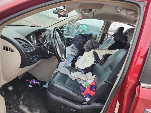 2C4RC1CG0GR191335 - 2016 CHRYSLER TOWN & COU TOURING L RED photo 7