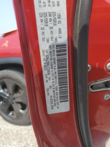 3C4NJCBB4JT338606 - 2018 JEEP COMPASS LATITUDE 红色 照片 12