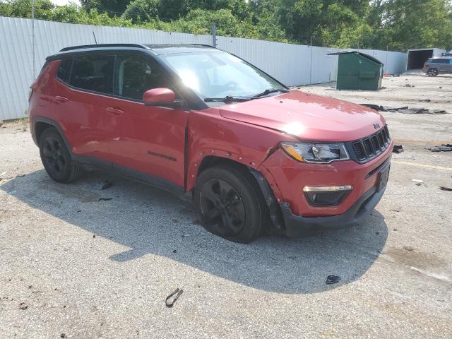 3C4NJCBB4JT338606 - 2018 JEEP COMPASS LATITUDE 红色 照片 4