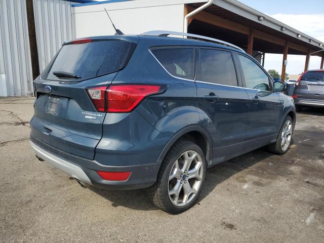 1FMCU9J94KUC26648 - 2019 FORD ESCAPE TITANIUM Көк фото 3