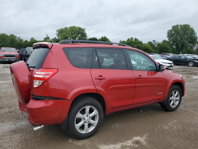 2T3DK4DV9BW048684 - 2011 TOYOTA RAV4 LIMITED RED photo 3