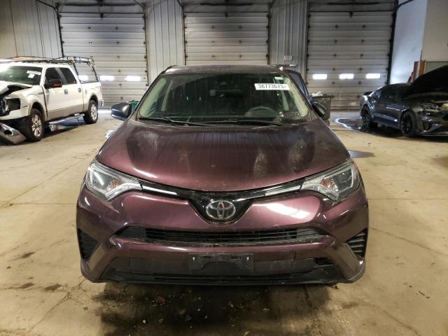 2T3BFREV6HW678789 - 2017 TOYOTA RAV4 LE PURPLE photo 5