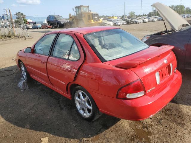 3N1AB51D32L702061 - 2002 NISSAN SENTRA SE-R SPEC V RED photo 2