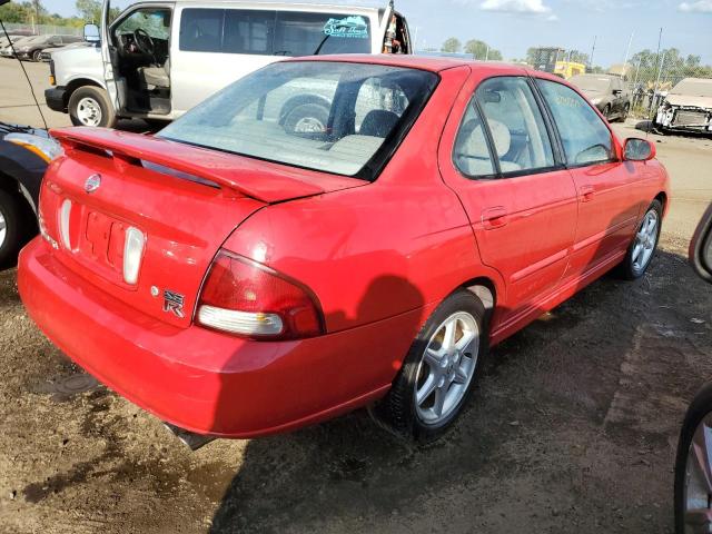 3N1AB51D32L702061 - 2002 NISSAN SENTRA SE-R SPEC V RED photo 3