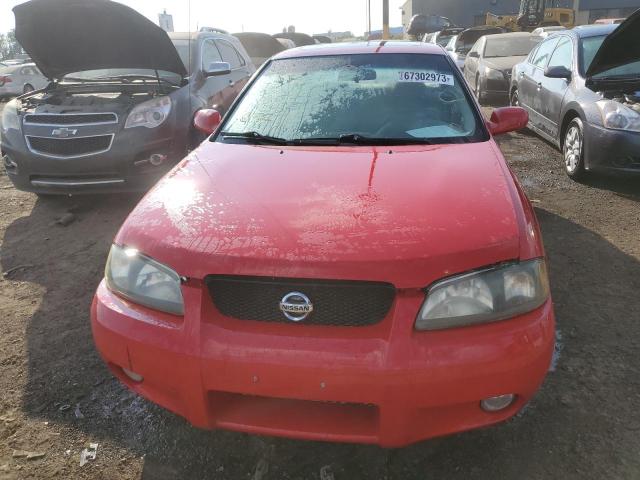 3N1AB51D32L702061 - 2002 NISSAN SENTRA SE-R SPEC V RED photo 5