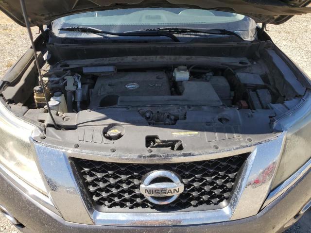 5N1AR2MN3FC606181 - 2015 NISSAN PATHFINDER S GRAY photo 12