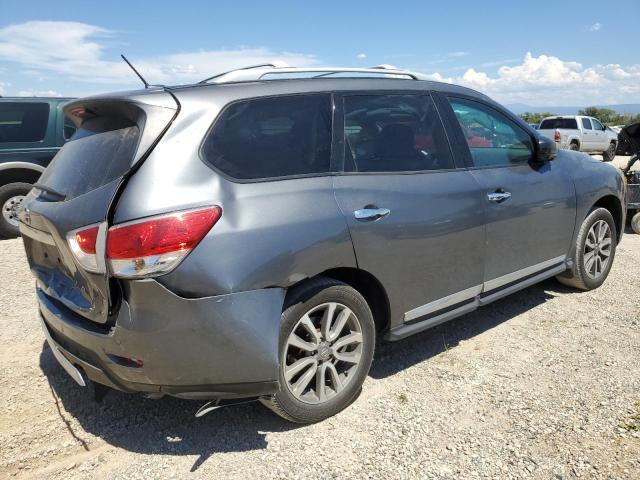 5N1AR2MN3FC606181 - 2015 NISSAN PATHFINDER S GRAY photo 3