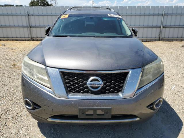 5N1AR2MN3FC606181 - 2015 NISSAN PATHFINDER S GRAY photo 5