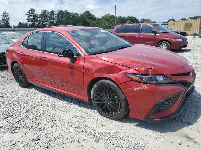 4T1G11AK6PU114374 - 2023 TOYOTA CAMRY SE NIGHT SHADE RED photo 4