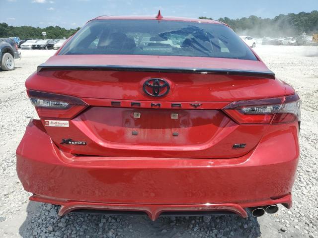 4T1G11AK6PU114374 - 2023 TOYOTA CAMRY SE NIGHT SHADE RED photo 6
