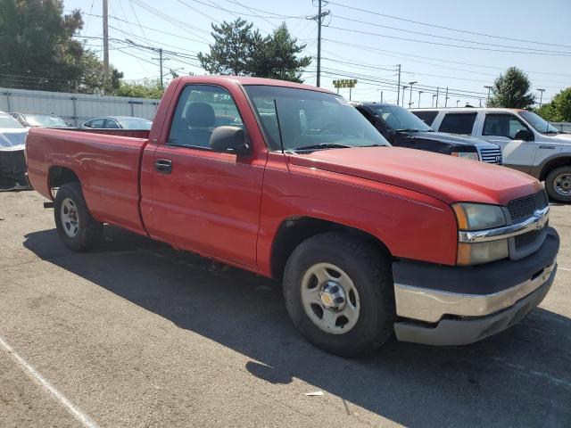 1GCEC14X23Z276075 - 2003 CHEVROLET SILVERADO C1500 RED photo 4