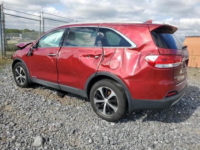 5XYPHDA58JG408475 - 2018 KIA SORENTO EX RED photo 2