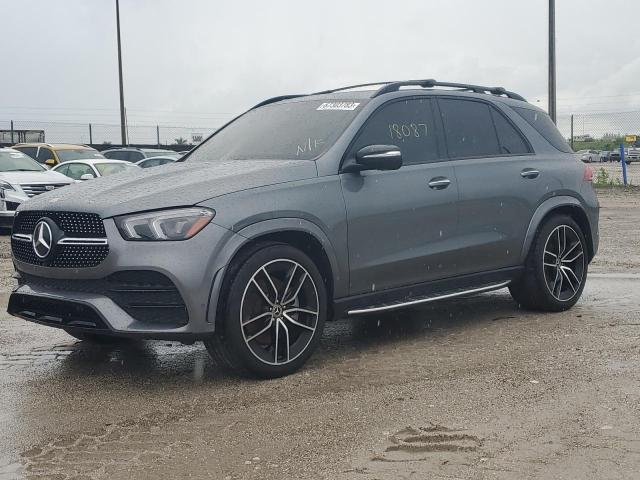 4JGFB5KB3NA771808 - 2022 MERCEDES-BENZ GLE 450 4MATIC GRAY photo 1