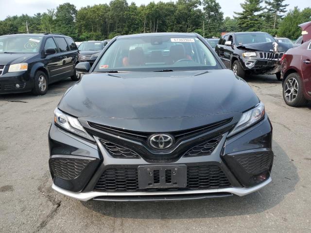 4T1K61BK4MU043617 - 2021 TOYOTA CAMRY XSE BLACK photo 5