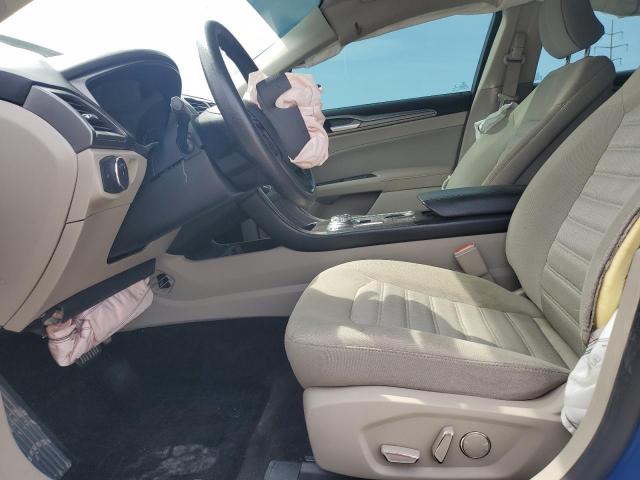 3FA6P0H76JR140620 - 2018 FORD FUSION SE 蓝色 照片 7