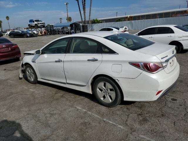 KMHEC4A46CA062633 - 2012 HYUNDAI SONATA HYBRID WHITE photo 2