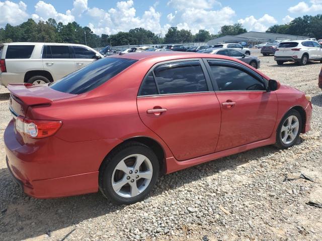 2T1BU4EE5BC667521 - 2011 TOYOTA COROLLA BASE 红色 照片 3